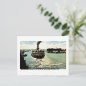 グラハム&モートン（G&Mライン）船離れ港 ポストカード (スタンド正面)