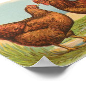 グラハム – ロードアイランドレッドチキンズ ポスター (角)