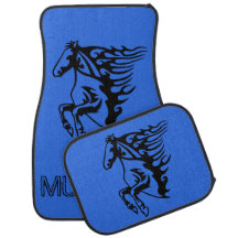 グラバーブルーポニーホーススタリオンスティードラインアート