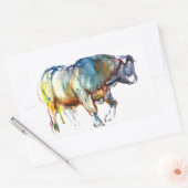 グラビタス2010 長方形シール (封筒)