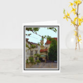 グラビティとガラス、グラーツ、オーストリア カード (黄色い花)