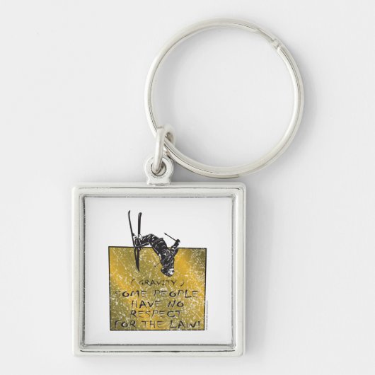 グラビティスキーヤー キーホルダー (正面)