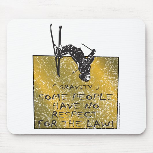 グラビティスキーヤー マウスパッド (正面)