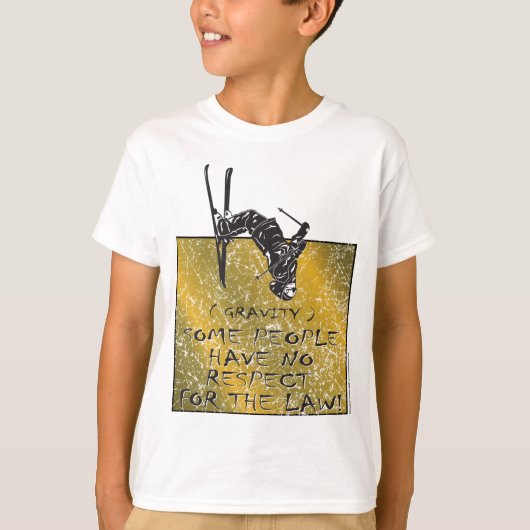 グラビティスキーヤー Tシャツ (正面)