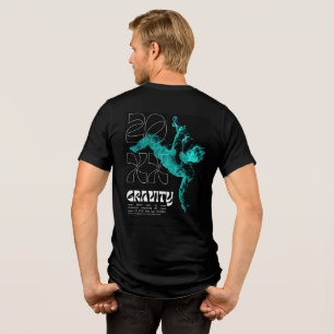グラビティダンス2025 – ダイナミックアクア姿 トライブレンドTシャツ