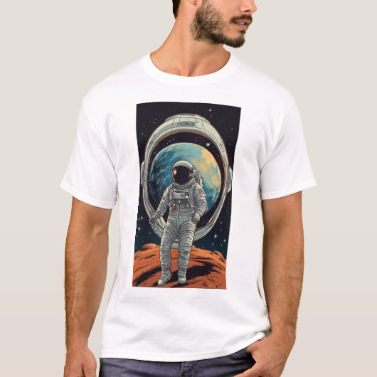グラビティディファイア:宇宙オデッセイTシャツ Tシャツ (正面)