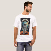 グラビティディファイア:宇宙オデッセイTシャツ Tシャツ (正面フル)