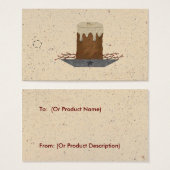 グラビーキャンドルつるラベル (正面&裏面)