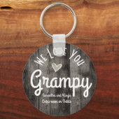 グラピー名前をカスタムする キーホルダー (正面)