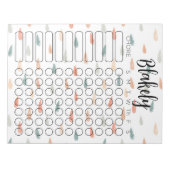 グラフのメモ帳 ノートパッド (正面)