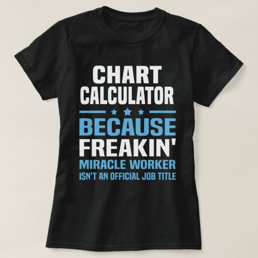 グラフの計算 Tシャツ (デザイン正面)