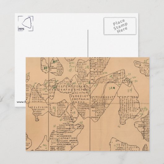 グラフはがき ポストカード (正面/裏面)