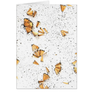 グラファイトの鉛筆のshavings