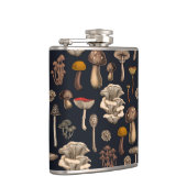 グラファイトブラックの野生のキノコ フラスク (右)