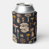 グラファイトブラックの野生のキノコ 缶クーラー (缶裏面)