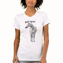グラファイトホーススケッチTシャツ