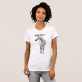 グラファイトホーススケッチTシャツ Tシャツ (正面フル)