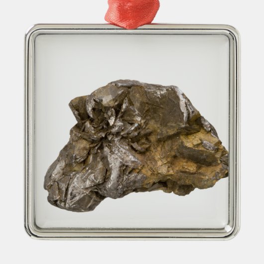 グラファイト、Danville、ヴァーモント、米国 メタルオーナメント (正面)