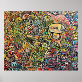 グラファフィッティ – マイワールド ポスター