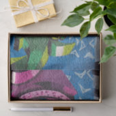 グラフィカラフルティカメレオン 薄葉紙 (ギフト)