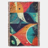 グラフィカルユニーク抽象化 スローブランケット (正面縦)