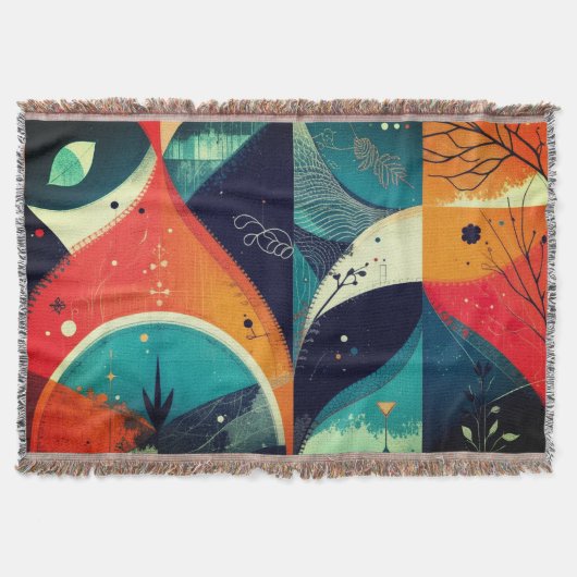 グラフィカルユニーク抽象化 スローブランケット (正面)