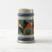 グラフィカル抽象化モーフィングマグ ビールジョッキ (中央)