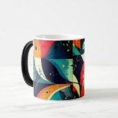 グラフィカル抽象化モーフィングマグ モーフィングマグカップ (正面左)