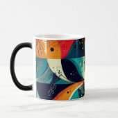 グラフィカル抽象化モーフィングマグ モーフィングマグカップ (左)