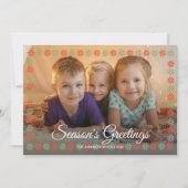 グラフィカル縁どなフローラ「季節の挨拶」写真 シーズンカード (正面)