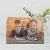 グラフィカル縁どなフローラ「季節の挨拶」写真 シーズンカード (スタンド正面)