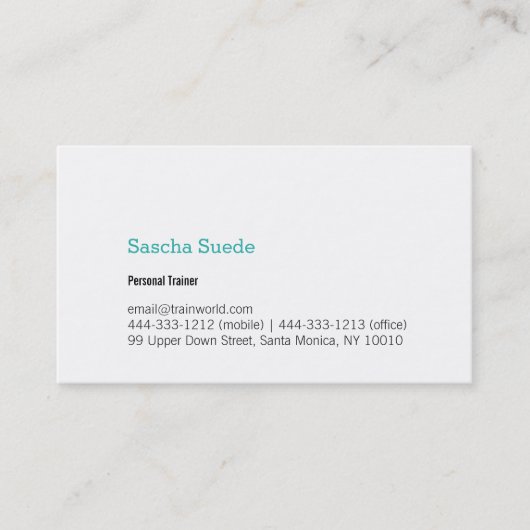 グラフィカル 名刺 (正面)