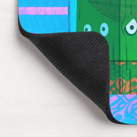 グラフィッおもしろいク:私は退屈な文字アート マウスパッド (コーナー)