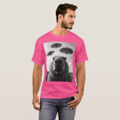 グラフィックおもしろいコスメ風変わりキュートCapybara Selfie U Tシャツ (正面フル)