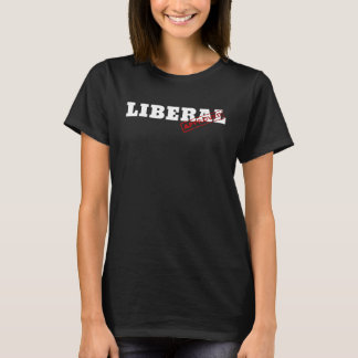 グラフィックおもしろい承認済みアパレル自由主義の承認済 Tシャツ