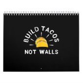 グラフィックおもしろい·タコ·メキシコ人愛好家がタコスを作る カレンダー (カバー)