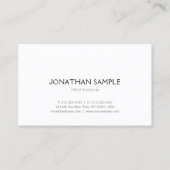 グラフィックかわいらしお洒落デザインプモダンラントレンディー 名刺 (正面)