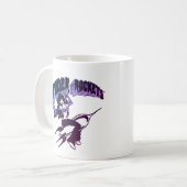 グラフィックが付いている11ozマグ コーヒーマグカップ (正面左)