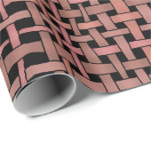 グラフィックによって編まれるパターン地球のモモ ラッピングペーパー (ロールコーナー)