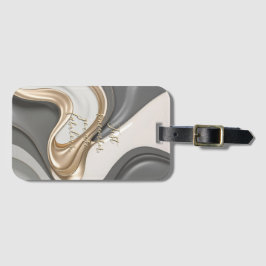 グラフィックに荷物タグをスタイリッシュ挿入 ラゲッジタグ