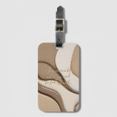 グラフィックに荷物タグをスタイリッシュ挿入 ラゲッジタグ (正面縦)