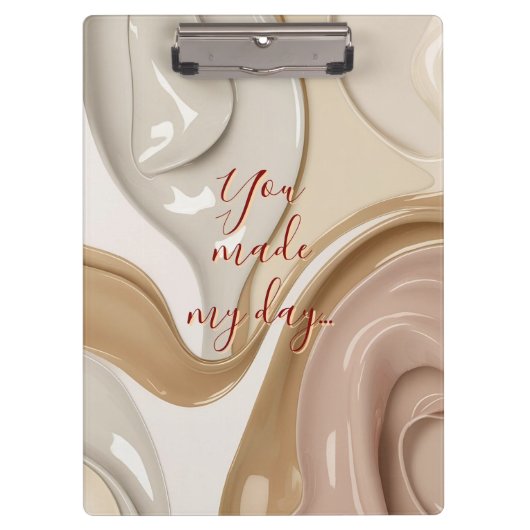 グラフィックのクリスタイリッシュップボード クリップボード (正面)