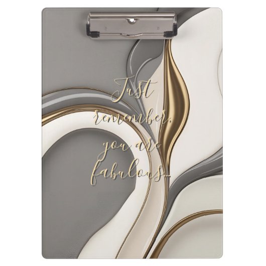 グラフィックのクリスタイリッシュップボード クリップボード (正面)