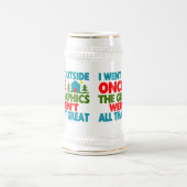 グラフィックの外でありませんでした素晴らしくなかったですが行きました ビールジョッキ (中央)