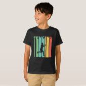 グラフィックを囲うヴィンテージ Tシャツ (正面フル)