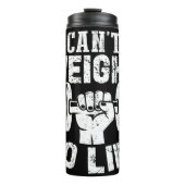 グラフィックを持ち上げるのに重量が掛からない タンブラー (正面)