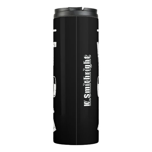 グラフィックを持ち上げるのに重量が掛からない タンブラー (裏面)