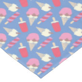 グラフィックアイスとポプシクルのテーブルクロス テーブルクロス (アングル)