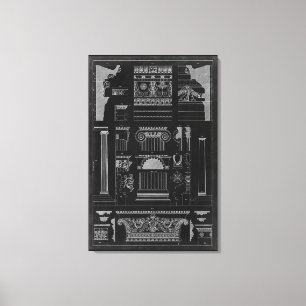 グラフィックアーキテクチャIV キャンバスプリント