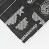 グラフィックアーキテクチャIV フリースブランケット (角)